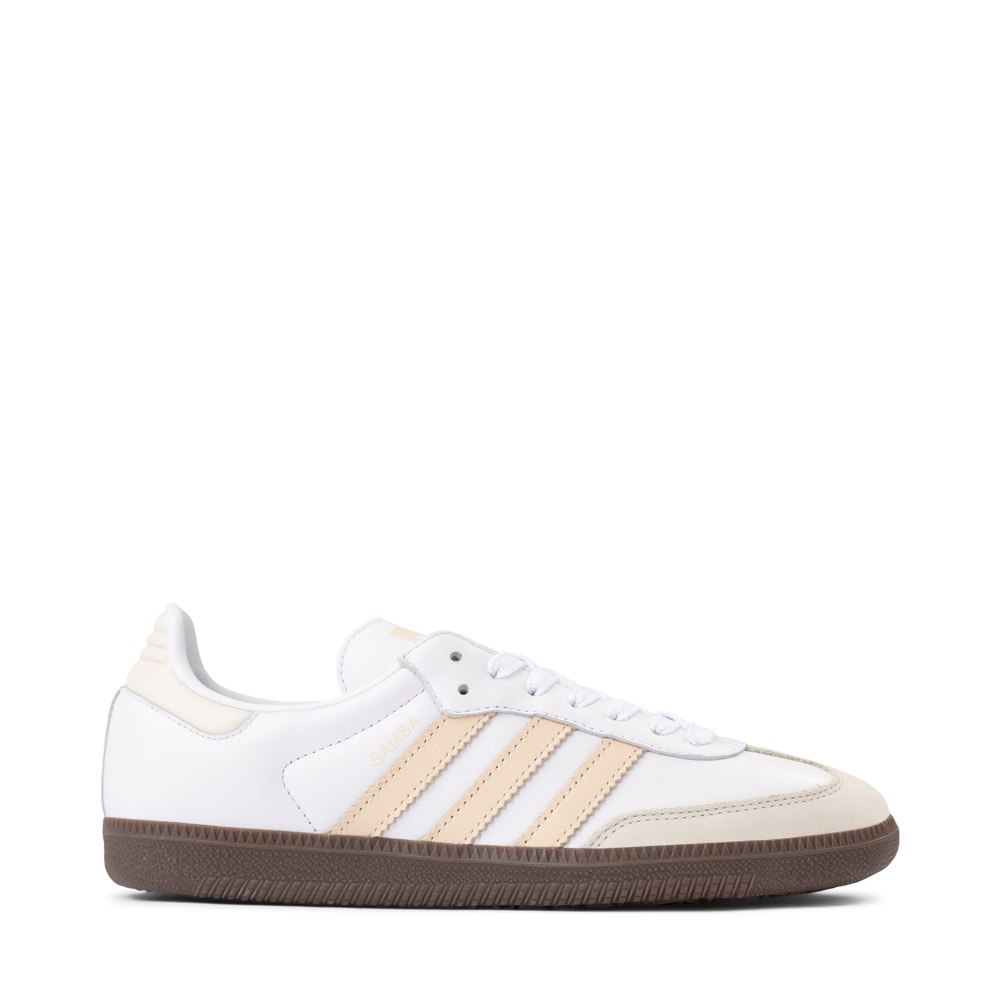 Womens adidas Samba OG Athletic Shoe - White / Sand Strata / Off White