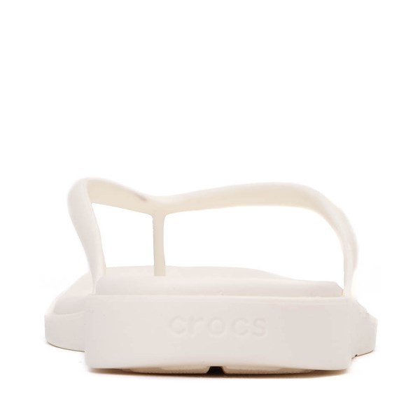 alternate view Womens Crocs Miami Flip Flop Sandal - Chalk WhiteALT4