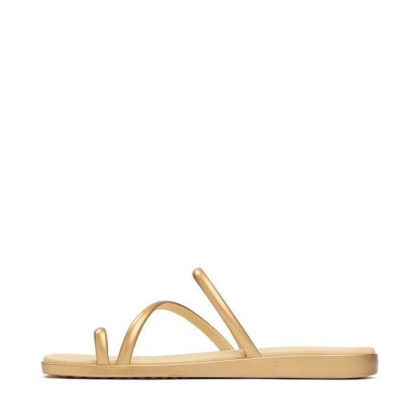 alternate view Womens Crocs Miami Toe Loop Sandal - GoldALT1