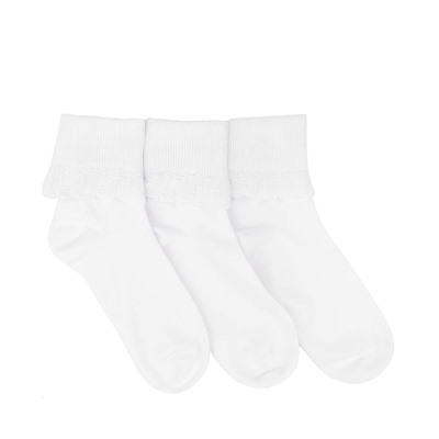 Womens Neutral Slouch Crew Socks 3 Pack - Multicolor
