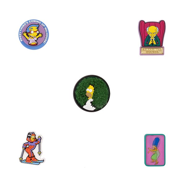 alternate view The Simpsons x Crocs Jibbitz™ Meme Shoe Charms 5 Pack - MulticolorALT1