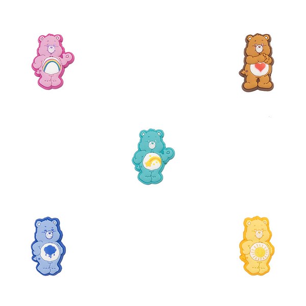 alternate view Care Bears x Crocs Jibbitz™ Shoe Charms 5 Pack - MulticolorALT1