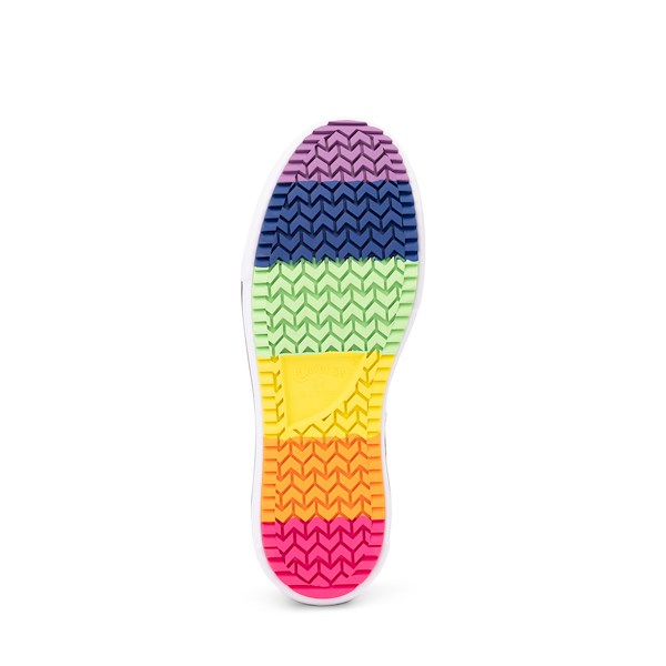 alternate view Converse Pride Chuck Taylor All Star Lift Double Stack High-Top Sneaker - Black / Rainbow LeopardALT3