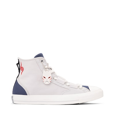 Main view of Converse x Naruto: Shippuden Chuck Taylor All Star Kakashi Hatake High-Top Sneaker - Barely Gray