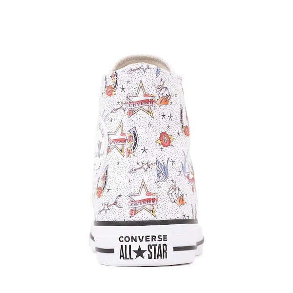 alternate view Converse Chuck Taylor All Star Tattoos High-Top Sneaker - WhiteALT4