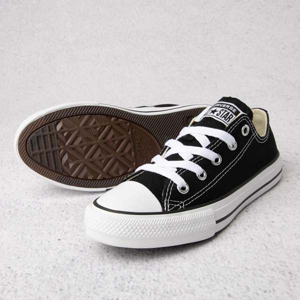 alternate view Converse Chuck Taylor All Star Lo Sneaker - Little Kid - BlackTHERO
