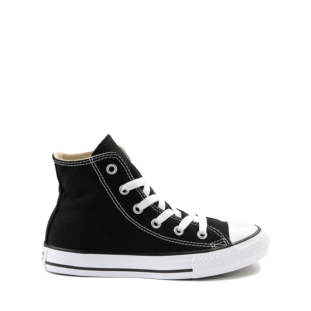 Black converse high tops size 5.5 sale