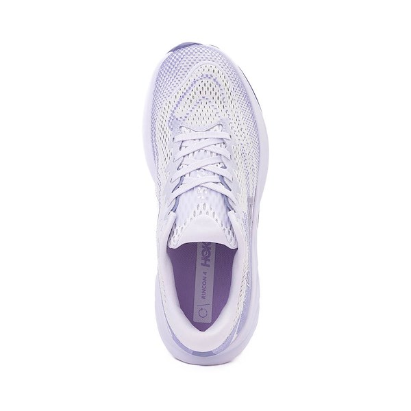 alternate view Womens HOKA Rincon 4 Athletic Shoe - Starlight Glow / Wild IndigoALT2