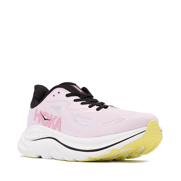 alternate view Womens HOKA Clifton 10 Athletic Shoe - Carnation / Starlight GlowALT5