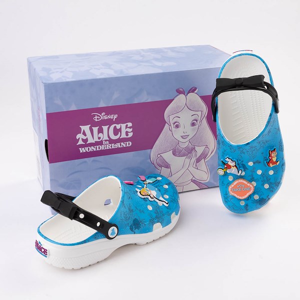 Disney Alice in Wonderland Crocs Classic Clog - Blue