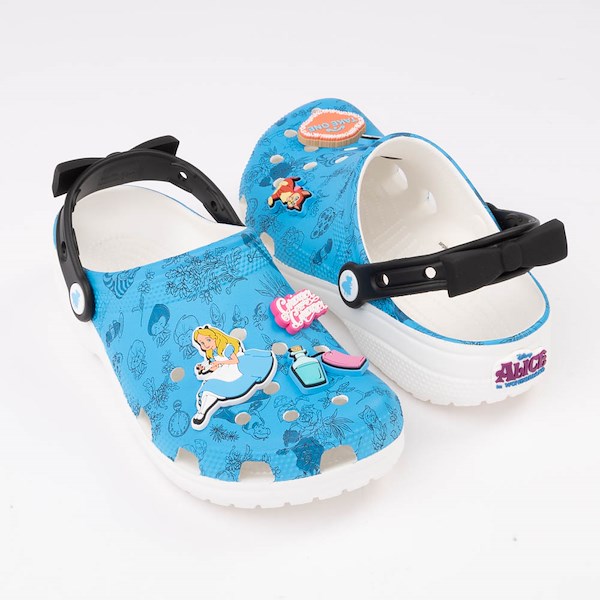 alternate view Disney Alice in Wonderland Crocs Classic Clog - BlueHERO