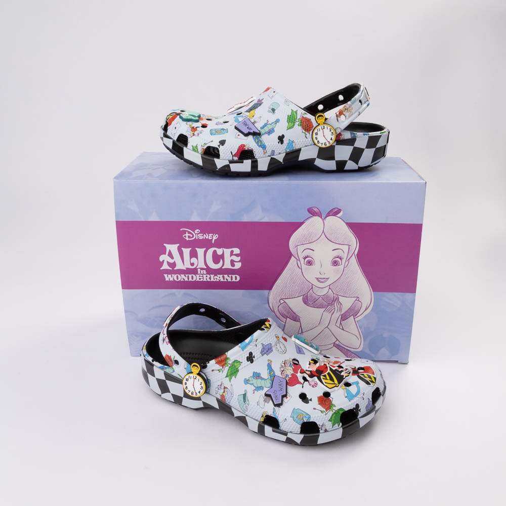 Disney Alice in Wonderland Crocs Classic Clog - Multicolor