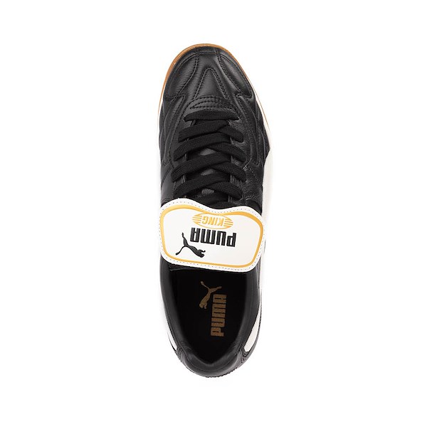 alternate view PUMA King Indoor Athletic Shoe - Black / Warm WhiteALT2
