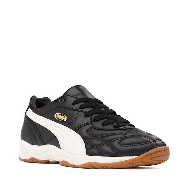 alternate view PUMA King Indoor Athletic Shoe - Black / Warm WhiteALT5B