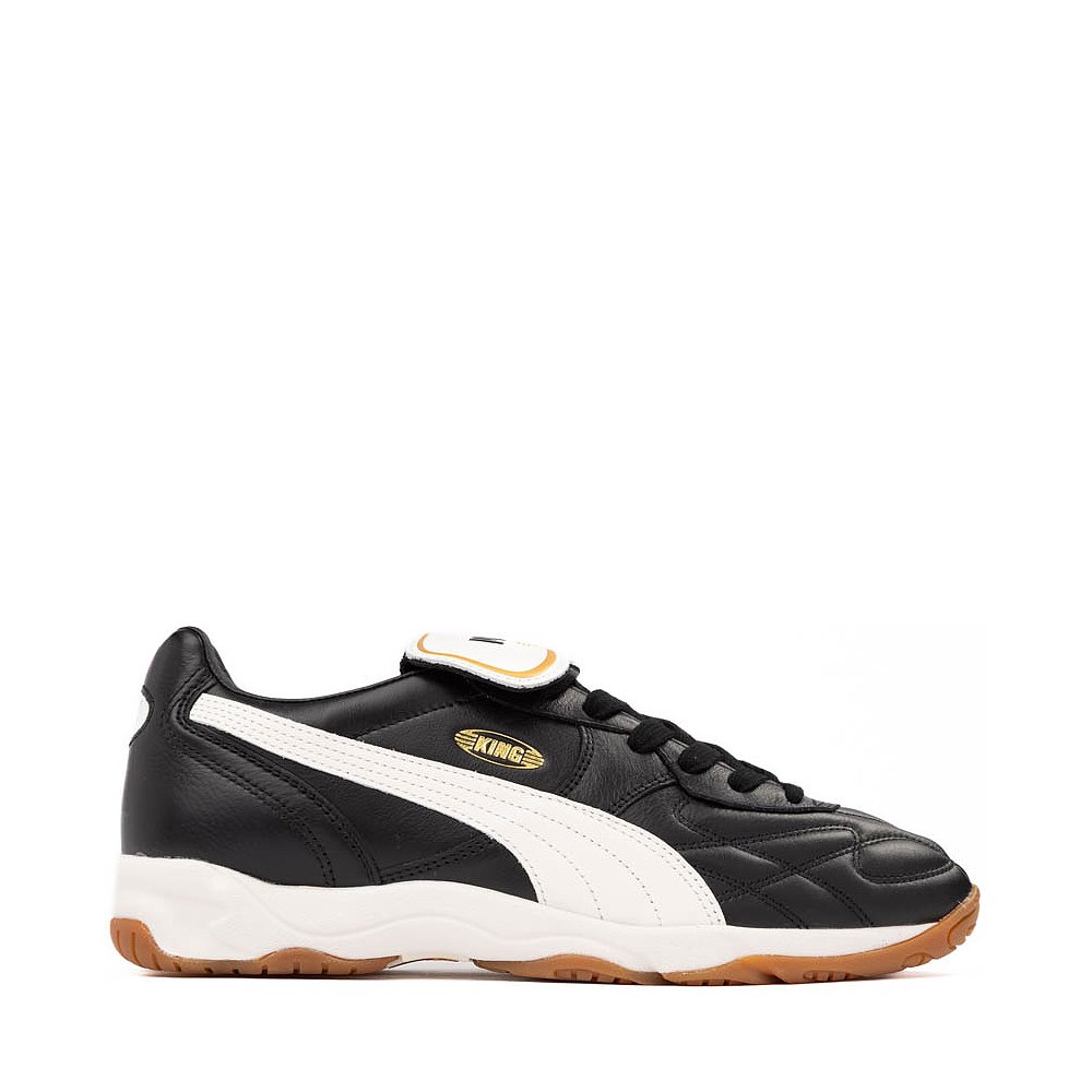 PUMA King Indoor Athletic Shoe - Black / Warm White