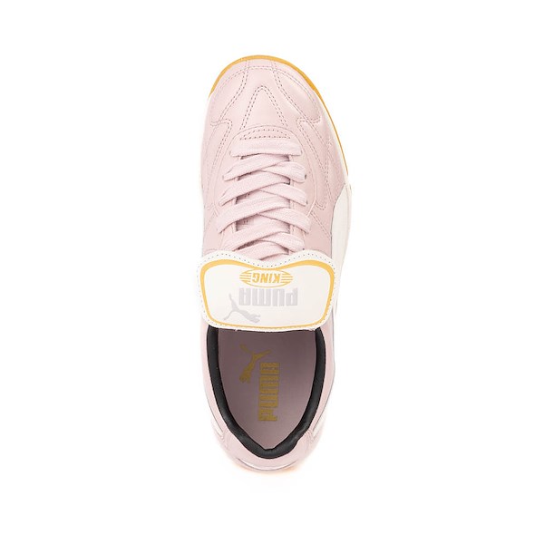 alternate view Womens PUMA King Indoor Athletic Shoe - Mauve Mist / Warm WhiteALT2
