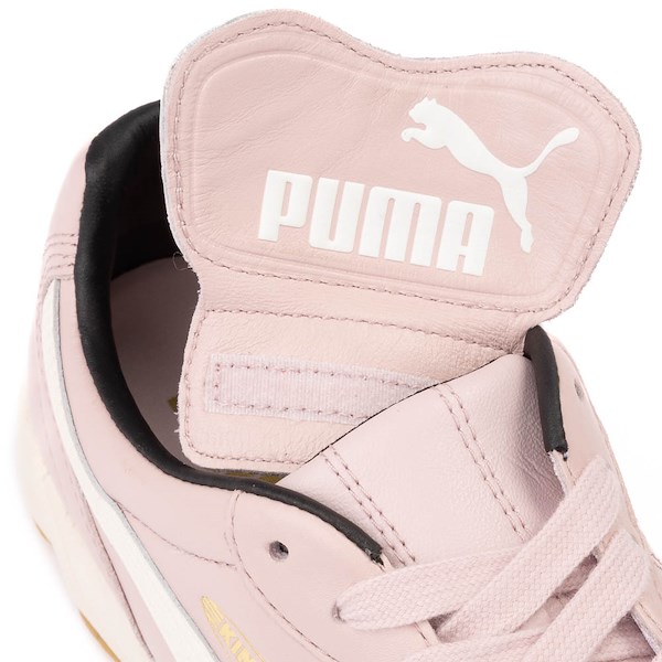 alternate view Womens PUMA King Indoor Athletic Shoe - Mauve Mist / Warm WhiteALT2B