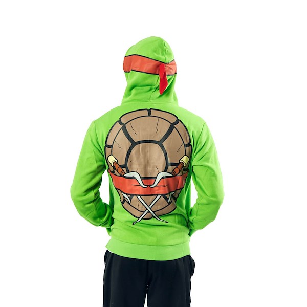 Teenage Mutant Ninja Turtles Raphael Cosplay Hoodie - Green