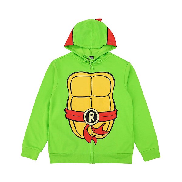 alternate view Teenage Mutant Ninja Turtles Raphael Cosplay Hoodie - GreenALT3