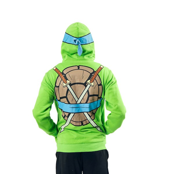 Teenage Mutant Ninja Turtles Leonardo Cosplay Hoodie - Green