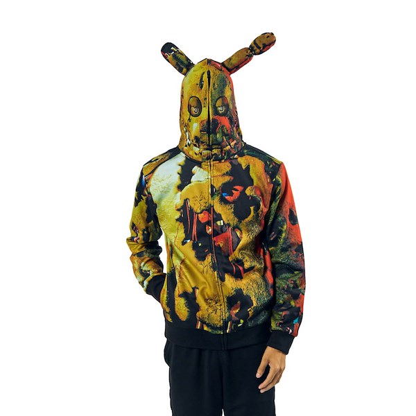 Five Nights at Freddy's Springtrap Cosplay Hoodie - Brown