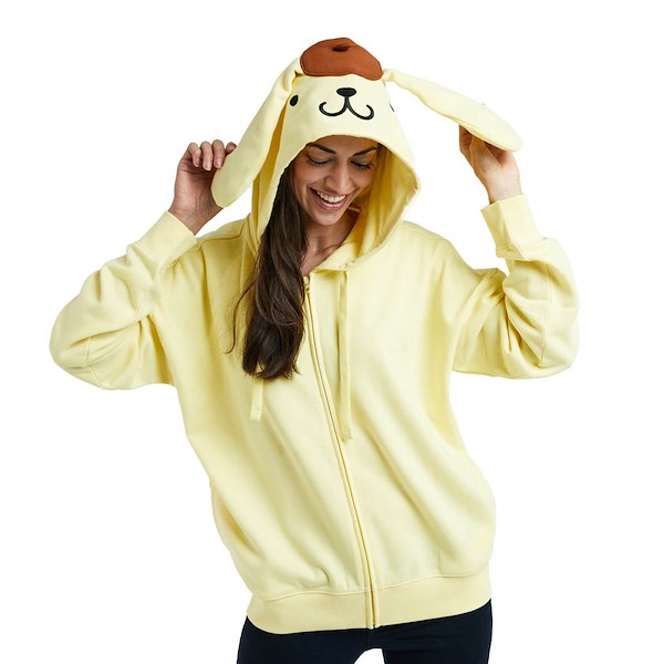 Hello Kitty® Pompompurin Cosplay Hoodie - Pastel Yellow