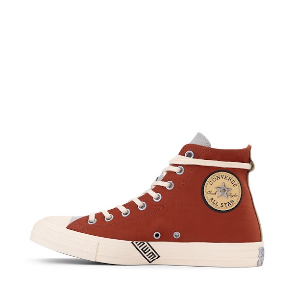 alternate view Converse x Naruto: Shippuden Chuck Taylor All Star Gaara High-Top Sneaker - RedwoodALT1