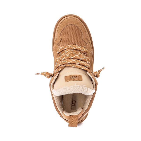 alternate view Mens UGG® Lo Lowmel Sneaker - ChestnutALT2
