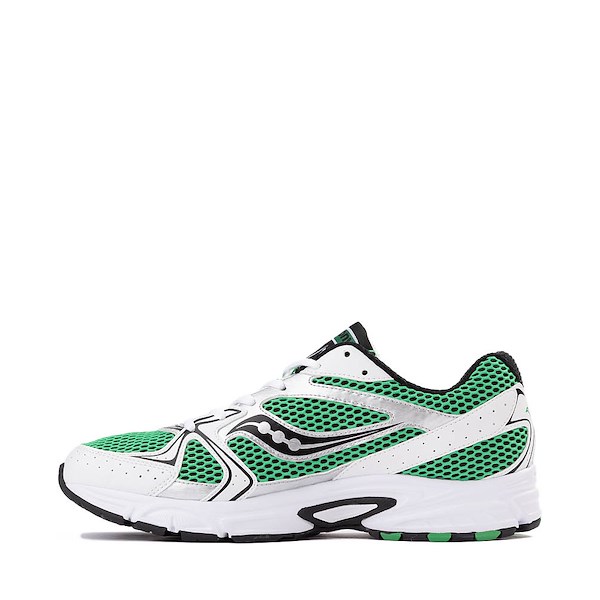 alternate view Saucony Ride Millennium Athletic Shoe - White / FernALT1