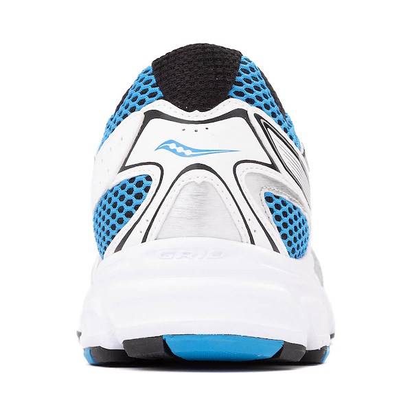 alternate view Saucony Ride Millennium Athletic Shoe - White / Diva BlueALT4