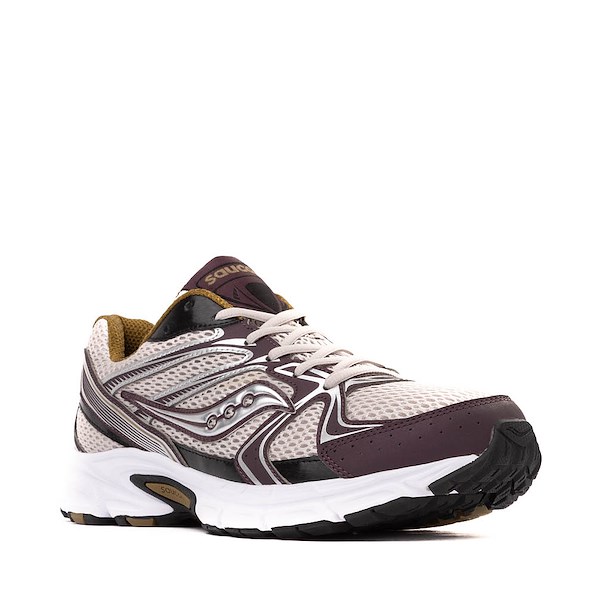 alternate view Saucony Ride Millennium Athletic Shoe - Grey / WineALT5
