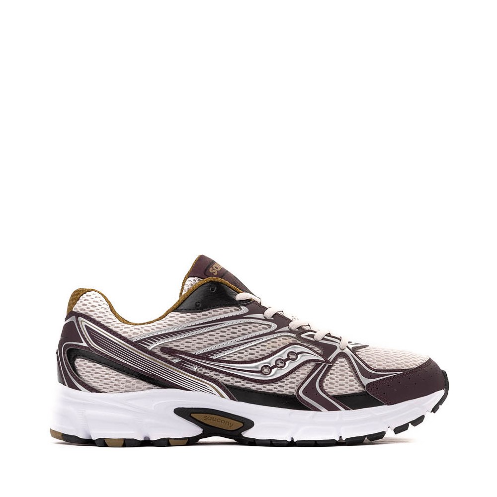 Saucony Ride Millennium Athletic Shoe - Grey / Wine