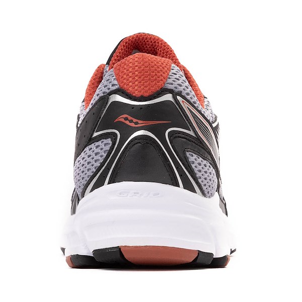 alternate view Saucony Ride Millennium Athletic Shoe - Grey / Black / RedALT4
