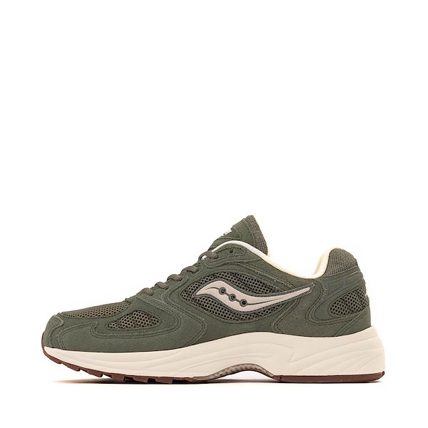 alternate view Saucony Grid Jazz 9 Athletic Shoe - Olive / Off WhiteALT1