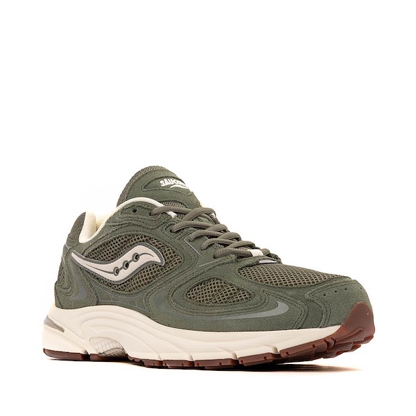 alternate view Saucony Grid Jazz 9 Athletic Shoe - Olive / Off WhiteALT5