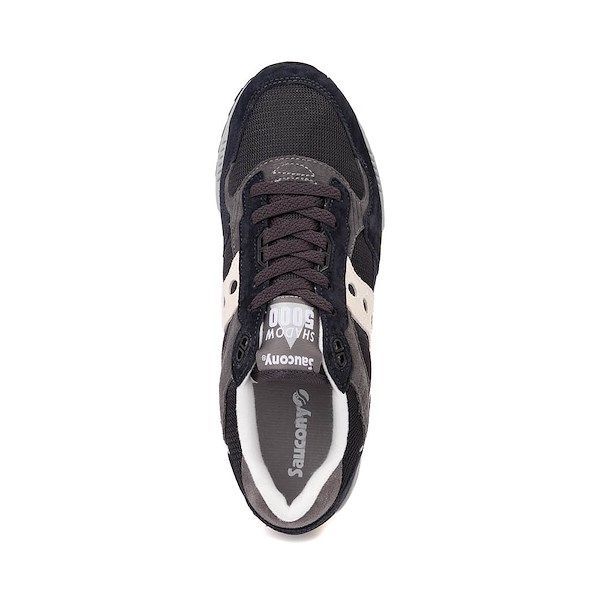 alternate view Mens Saucony Shadow 5000 Athletic Shoe - Black / CreamALT2