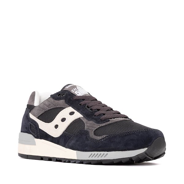 alternate view Mens Saucony Shadow 5000 Athletic Shoe - Black / CreamALT5