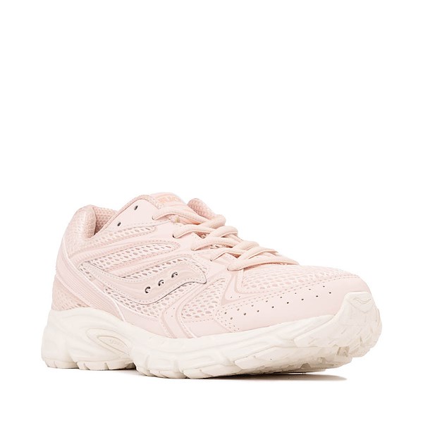 alternate view Womens Saucony Ride Millennium Athletic Shoe - Pink / WhiteALT5