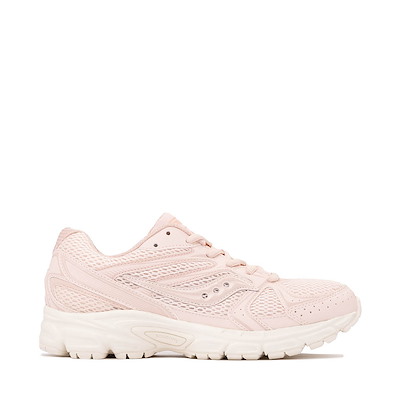 Main view of Womens Saucony Ride Millennium Athletic Shoe - Pink / White