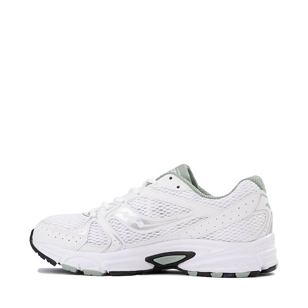 alternate view Womens Saucony Ride Millennium Athletic Shoe - White / SageALT1