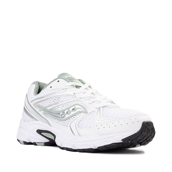 alternate view Womens Saucony Ride Millennium Athletic Shoe - White / SageALT5