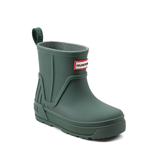 alternate view Hunter Grace Rain Boot - Little Kid / Big Kid - Medium GreenALT5