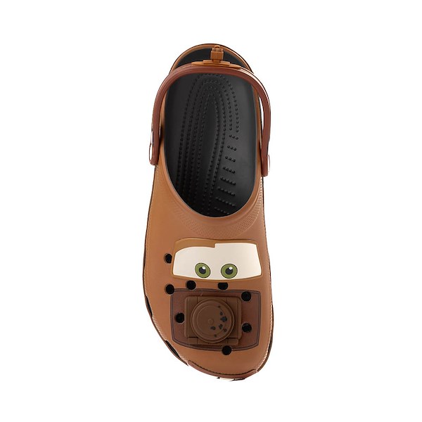 alternate view Disney and Pixar Cars Crocs Classic Mater Clog - Brown / MulticolorALT2