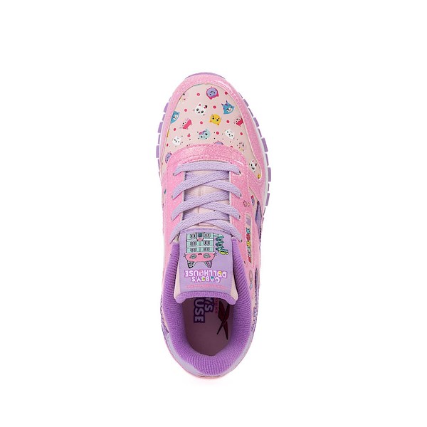 alternate view Reebok x Gabby's Dollhouse Classic Leather Step 'n' Flash 2.0 Athletic Shoe - Little Kid - PinkALT2