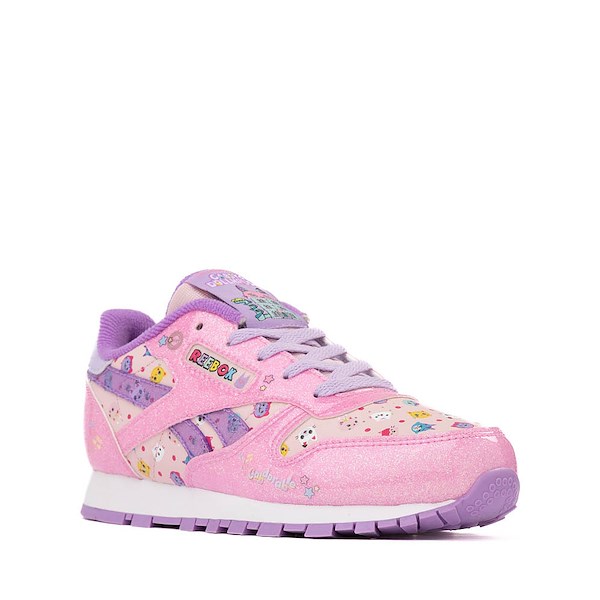 alternate view Reebok x Gabby's Dollhouse Classic Leather Step 'n' Flash 2.0 Athletic Shoe - Little Kid - PinkALT5