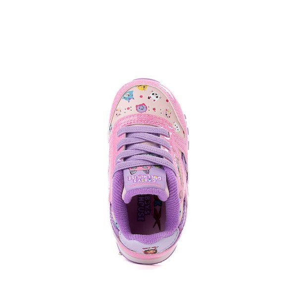 alternate view Reebok x Gabby's Dollhouse Classic Leather Step 'n' Flash Elastic Laces Athletic Shoe - Baby / Toddler - PinkALT2