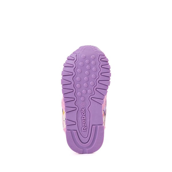 alternate view Reebok x Gabby's Dollhouse Classic Leather Step 'n' Flash Elastic Laces Athletic Shoe - Baby / Toddler - PinkALT3