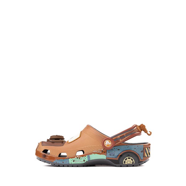 alternate view Disney and Pixar Cars Crocs Classic Mater Clog - Baby / Toddler - Brown / MulticolorALT1