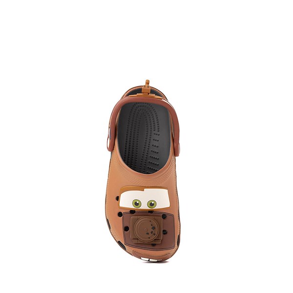 alternate view Disney and Pixar Cars Crocs Classic Mater Clog - Baby / Toddler - Brown / MulticolorALT2