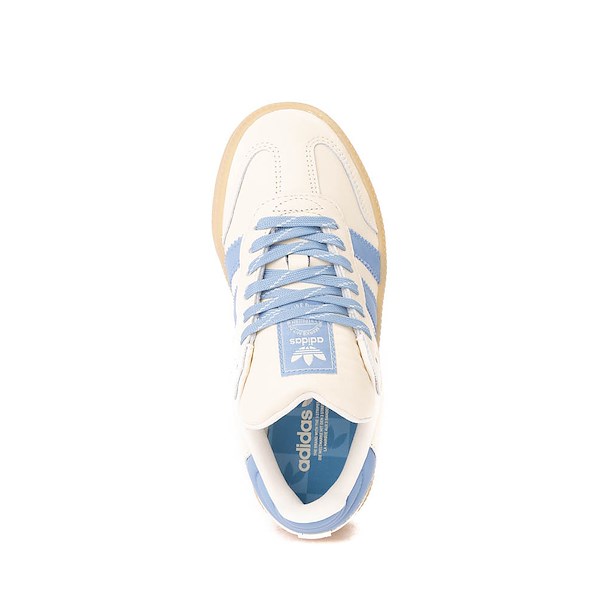 alternate view adidas Samba XLG Athletic Shoe - Big Kid - Wonder White / Ash Blue / GumALT2